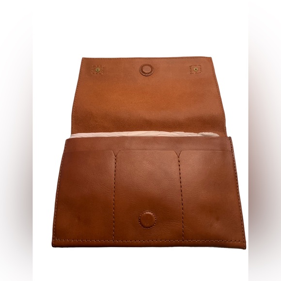 NWT 100% Leather Two Way Madewell Clutch - Picture 5 of 14